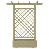 Vidaxl Pergola Planung Bacht 162x56x204 cm Holz