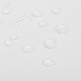 Vidaxl -Tabletten weiß 5 Stück 190 x 130 cm