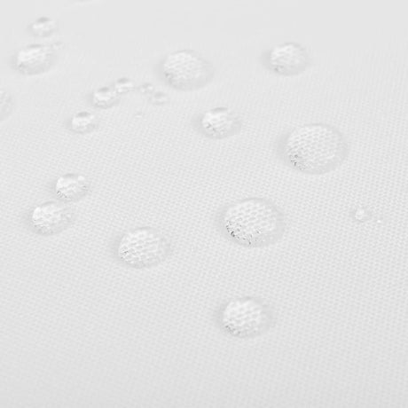 Vidaxl -Tabletten weiß 5 Stück 190 x 130 cm