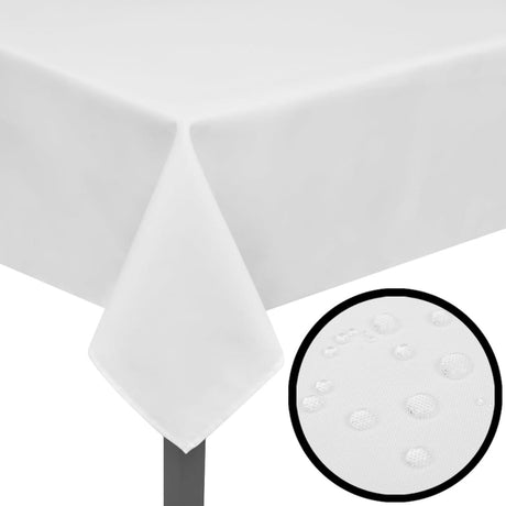 Vidaxl Tablet Teppiche Weiß 5 Stück 250 x 130 cm