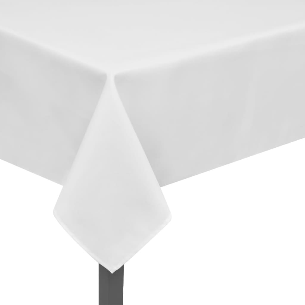 Vidaxl Tablet Teppiche Weiß 5 Stück 250 x 130 cm