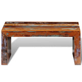 Vidaxl salontafel gerecycled hout