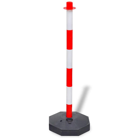 VIDAXL -Ketten -Post -Set mit Plastikkette 10 m