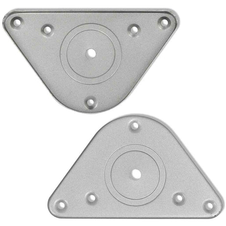 Vidaxl tafelpoten in hoogte verstelbaar chroom 870 mm 4 st