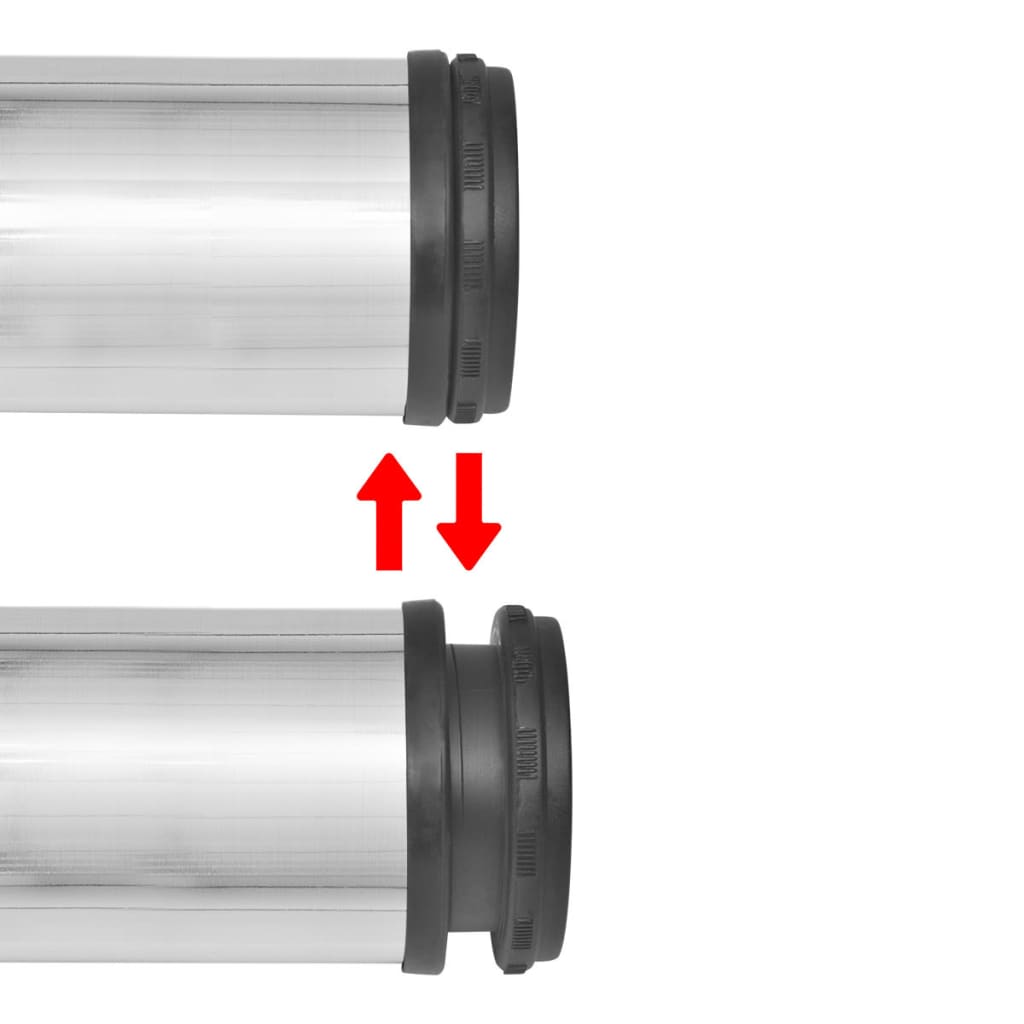 Vidaxl tafelpoten in hoogte verstelbaar geborsteld nikkel 870 mm 4 st