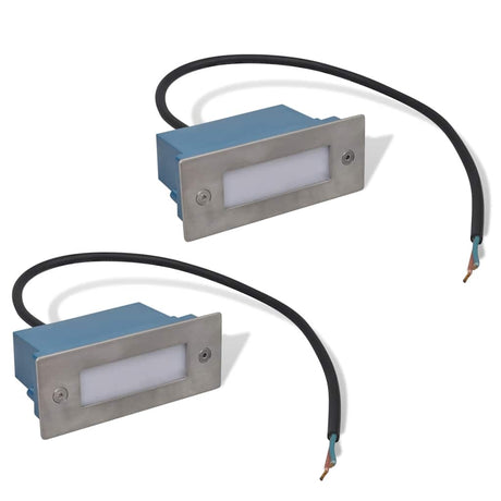 Vidaxx Treppeneinbaustrahler 2 Stk. LED 44x111x56 mm