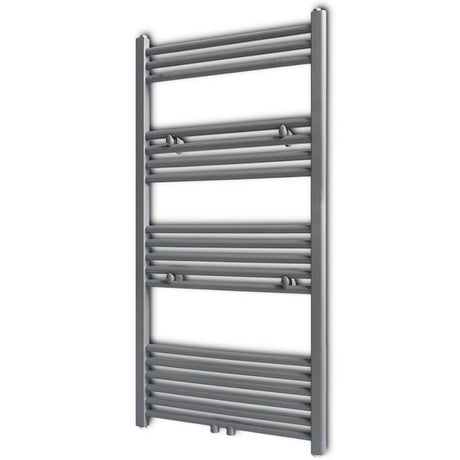 Vidaxl Kühlerhandtuchregal gerade 600x1160 mm grau