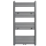 Vidaxl Kühlerhandtuchregal gerade 600x1160 mm grau