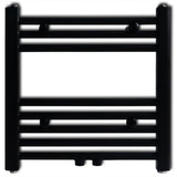 Vidaxl Kühlerhandtuchregal gerade 480 x 480 mm schwarz