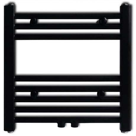 Vidaxl Kühlerhandtuchregal gerade 480 x 480 mm schwarz