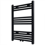Vidaxl Kühlerhandtuchregal gerade 500x764 mm schwarz