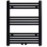 Vidaxl Kühlerhandtuchregal gerade 600x764 mm schwarz