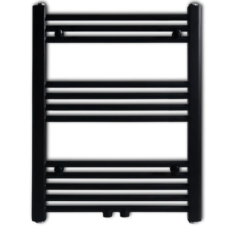 Vidaxl Kühlerhandtuchregal gerade 600x764 mm schwarz