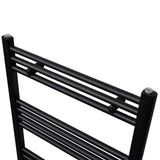 Vidaxl Kühlerhandtuchregal gerade 600x764 mm schwarz