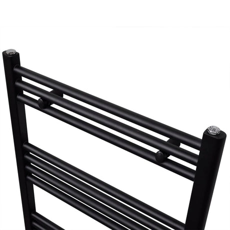 Vidaxl Kühlerhandtuchregal gerade 600x764 mm schwarz
