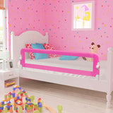 VIDAXL -Bettdiagramm Kleinkind 150x42 cm Pink