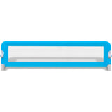 Vidaxl Bedhek Kleinkind 150x42 cm blau
