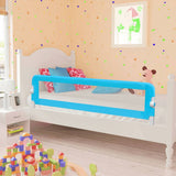 Vidaxl Bedhek Kleinkind 150x42 cm blau