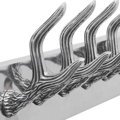 Vidaxx Aluminium-Garderobe silberfarben