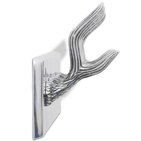 Vidaxx Aluminium-Garderobe silberfarben