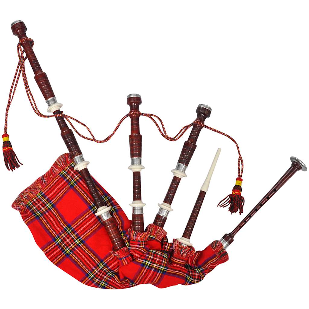 Vidaxl Kinder Dübeltasche Scottish Great Highland Royal Stewart Tartan Rood