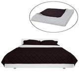 VIDAXL BETSPREAD DOPF -SANDET 230X260 CM BEGE BROWN
