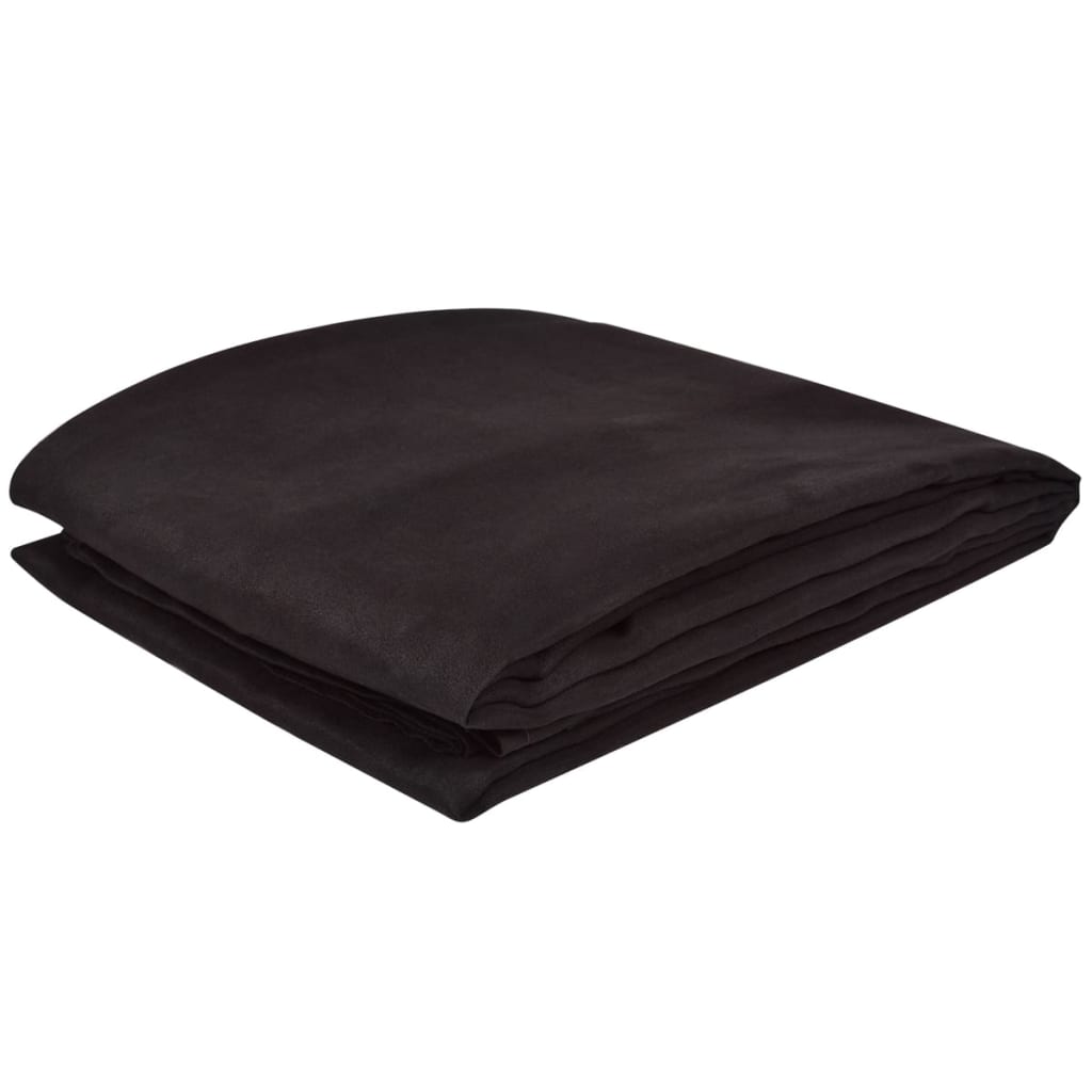 VIDAXL -Bankabdeckung 210x280 cm Microsuède Brown