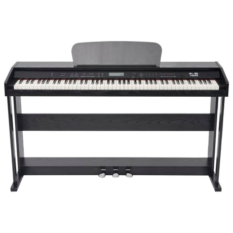 VidaXL Digitalpiano mit Pedalen 88 Tasten schwarz