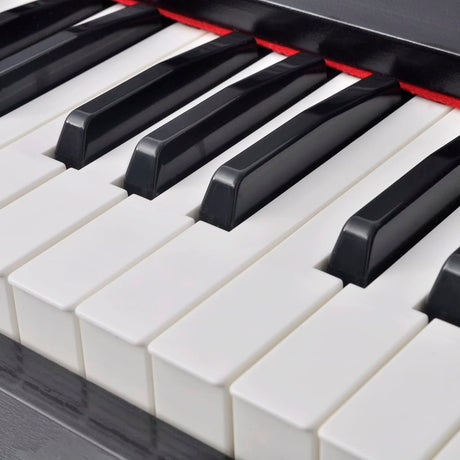 VidaXL Digitalpiano mit Pedalen 88 Tasten schwarz
