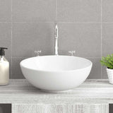 VIDAXL WASHBAIN 28x28x10 cm Keramik Weiß