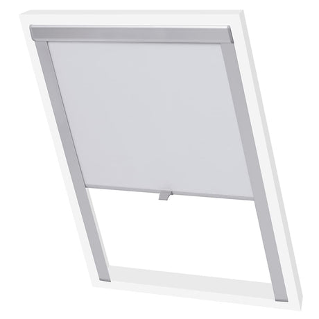 Vidaxl Roller Blind Damming White P06 406