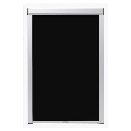 Vidaxl Verdunkelungsrollo Schwarz 104