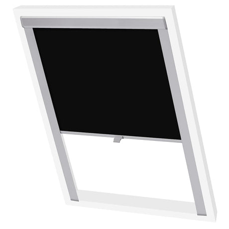 Vidaxl Roller Blind Damming Black C02