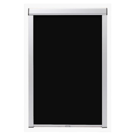 Vidaxl Roller Blind Damming Black C02