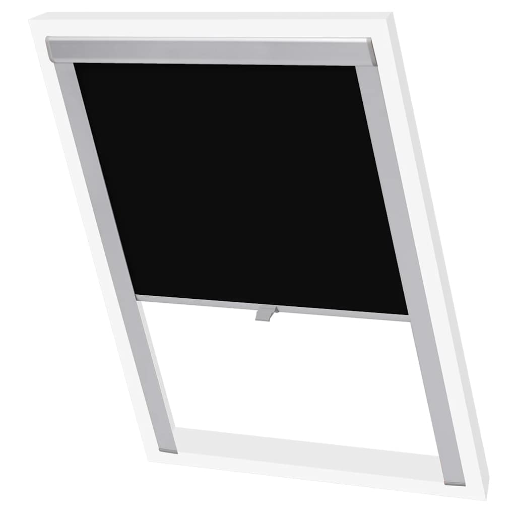 Vidaxl Roller Blind Damming Black P08 408