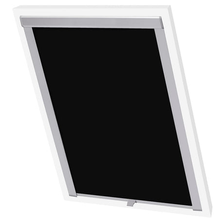 Vidaxl Roller Blind Damming Black S08 608