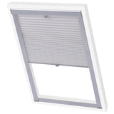 Vidaxl Roller Blind Falten weiß 104