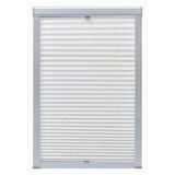 Vidaxl Roller Blind Falten weiß C04