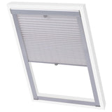 Vidaxl Roller Blind Falten weiß M06 306