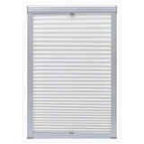 Vidaxl Roller Blind Falten weiß S06 606