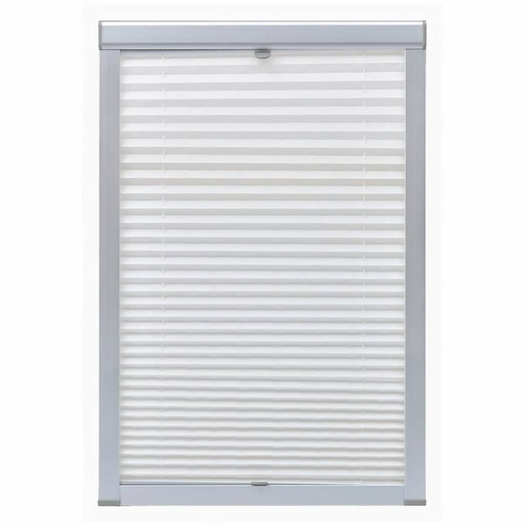 Vidaxl Roller Blind Falten weiße U08 808