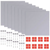 Vidaxl Mirror Tiles Frameless 8 St 20,5 cm Glas