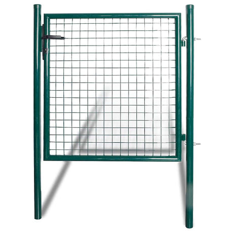 Vidaxx Einzeltür 100x100 cm pulverbeschichteter Stahl
