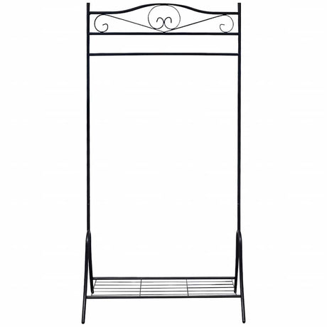Vidaxl Kleidung Rack Stahl schwarz