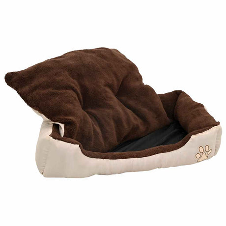 VidaXL Hundebett braun und beige xxl