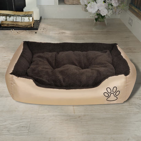 Vidaxl Hundkorb braun und beige xxl