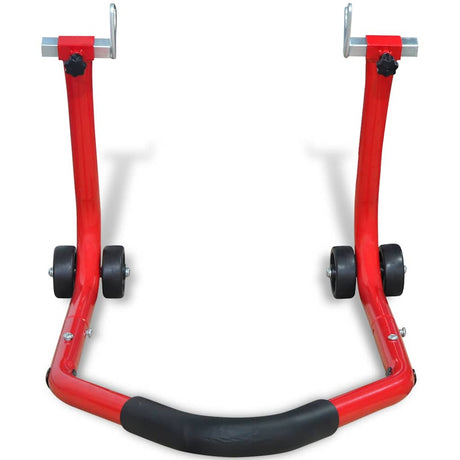 Vidaxxl Motorrad-Hinterrad Standard rot