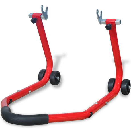 Vidaxxl Motorrad-Hinterrad Standard rot