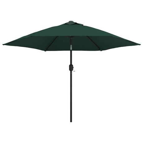 Vidaxl schwimmend Parasol mit LED 3,5 m grün