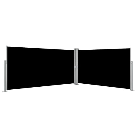 VIDAXL -Windschutzscheibe ausziehbar 160 x 600 cm schwarz